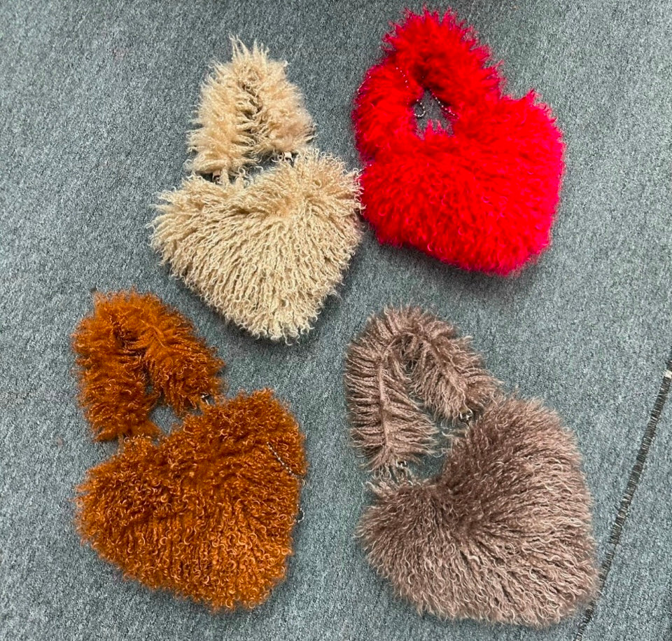 Shaggy Fur Purse