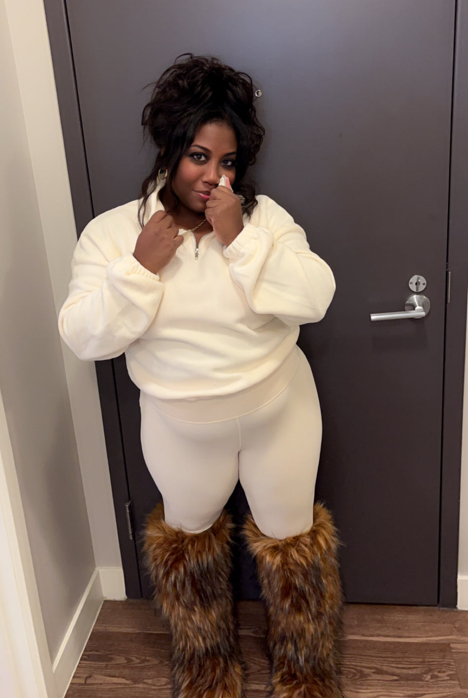 2-piece Fleece & Legging Set