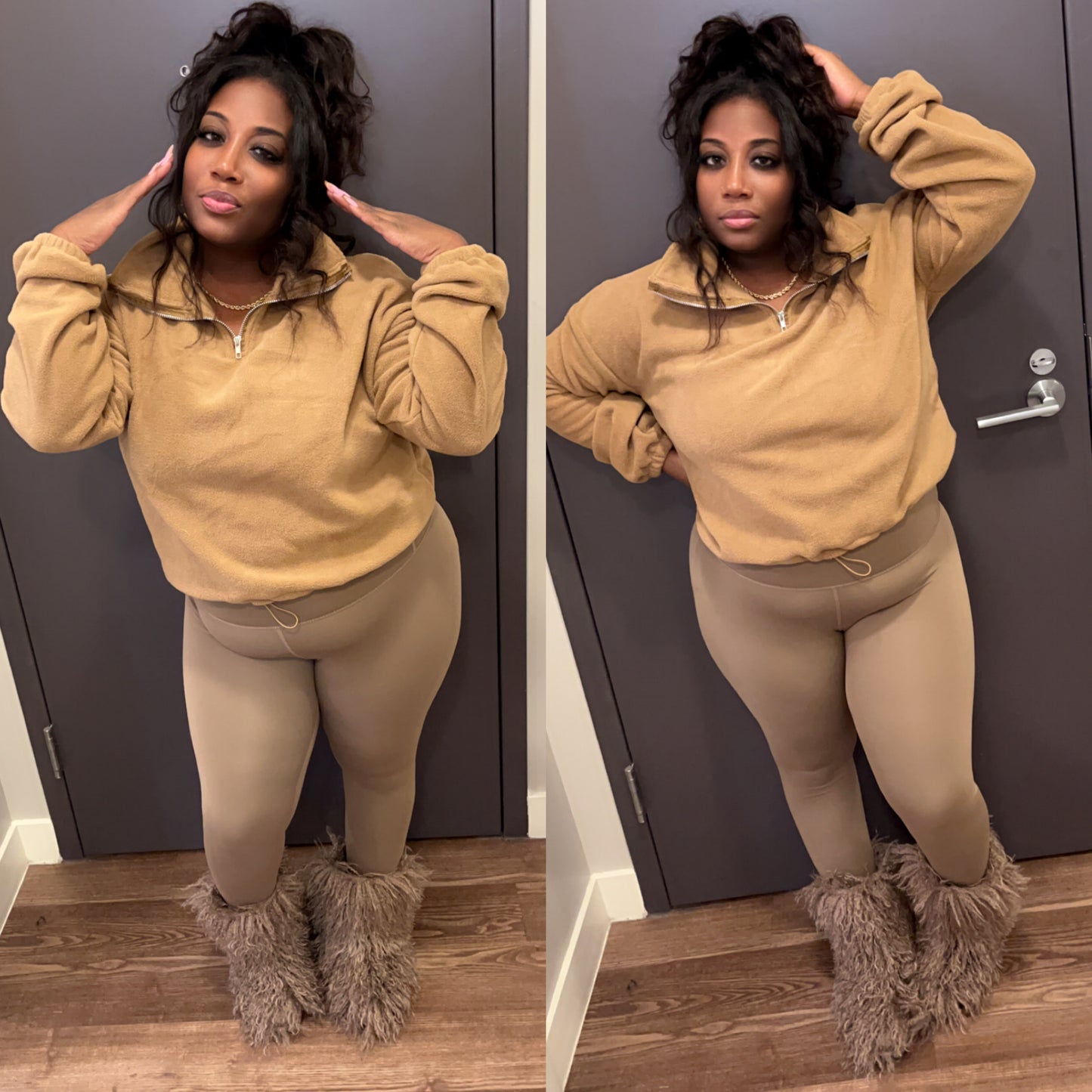 2-piece Fleece & Legging Set