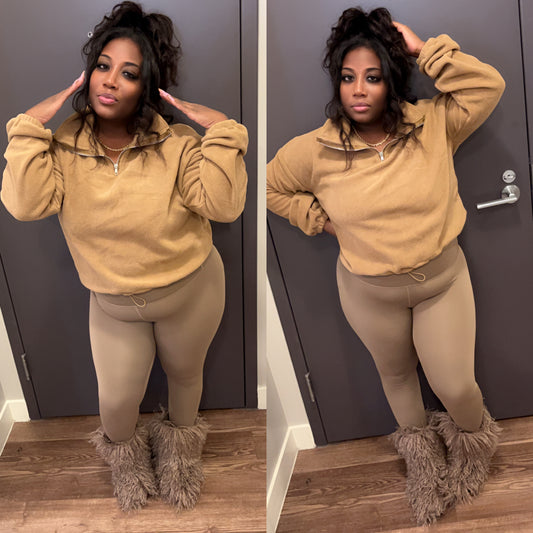 2-piece Fleece & Legging Set